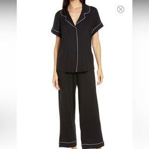 Black Nordstrom moonlight  Eco Crop Pajamas